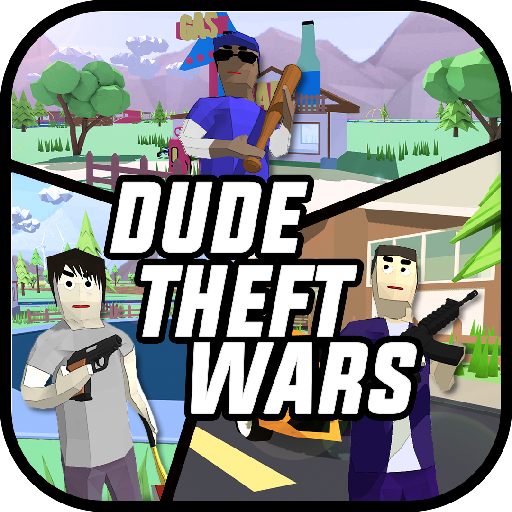 تحميل لعبة Dude Theft Wars مهكلرة 2024 للاندرويد (آخر اصدار)