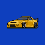 تحميل لعبة سباق سيارات Pixel Car Racer مهكرة 2024 للاندرويد